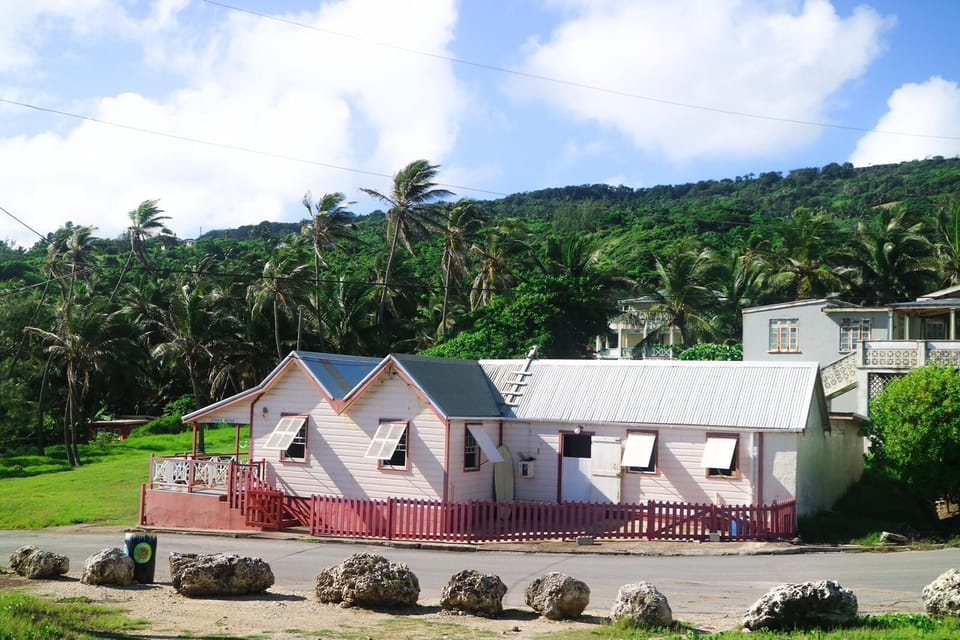 View of cottage from across the street