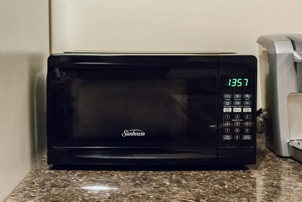 Microwave available