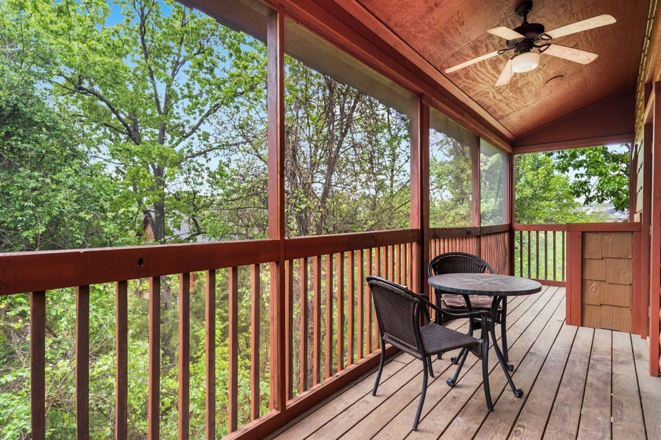Private, Covered, and Screened-In Deck