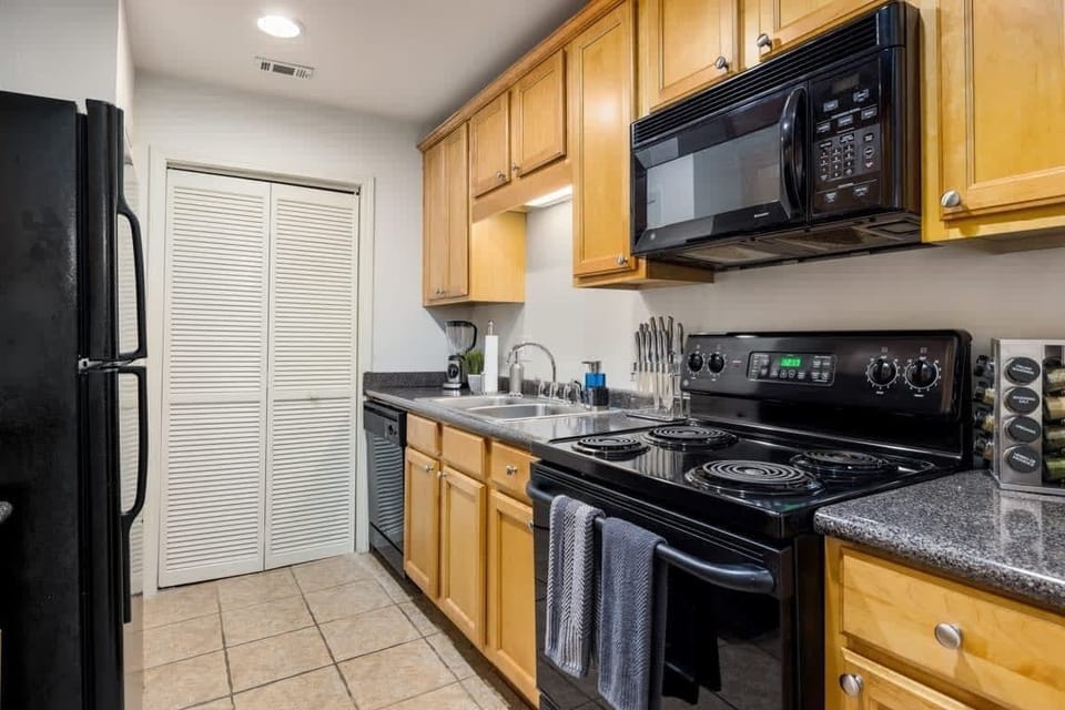 Spacious kitchen for cooking enjoyment