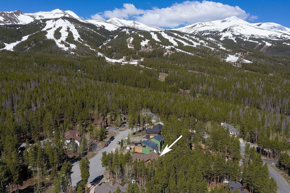 Breck Ski Area in the Background