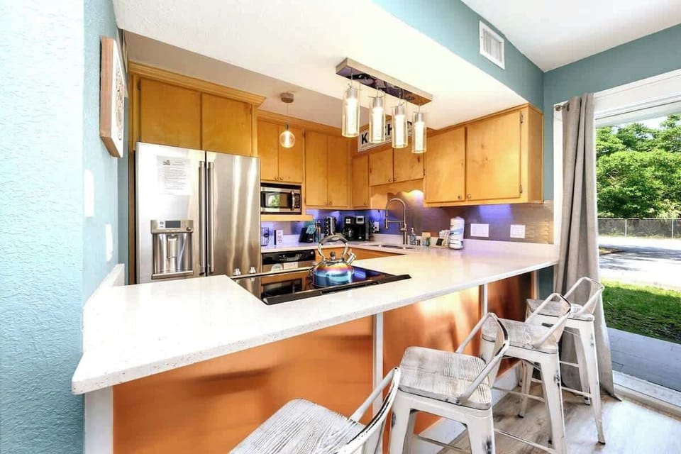 Our fun & sleek finishes can be found throughout the place!