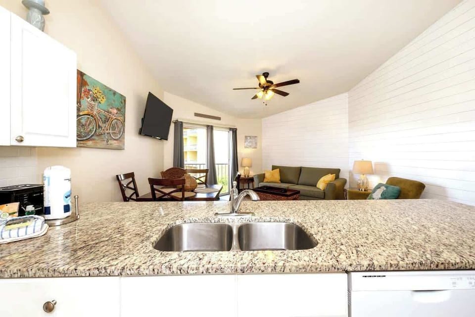 Prep, rinse, and repeat - our kitchen sink makes cleanup easy.