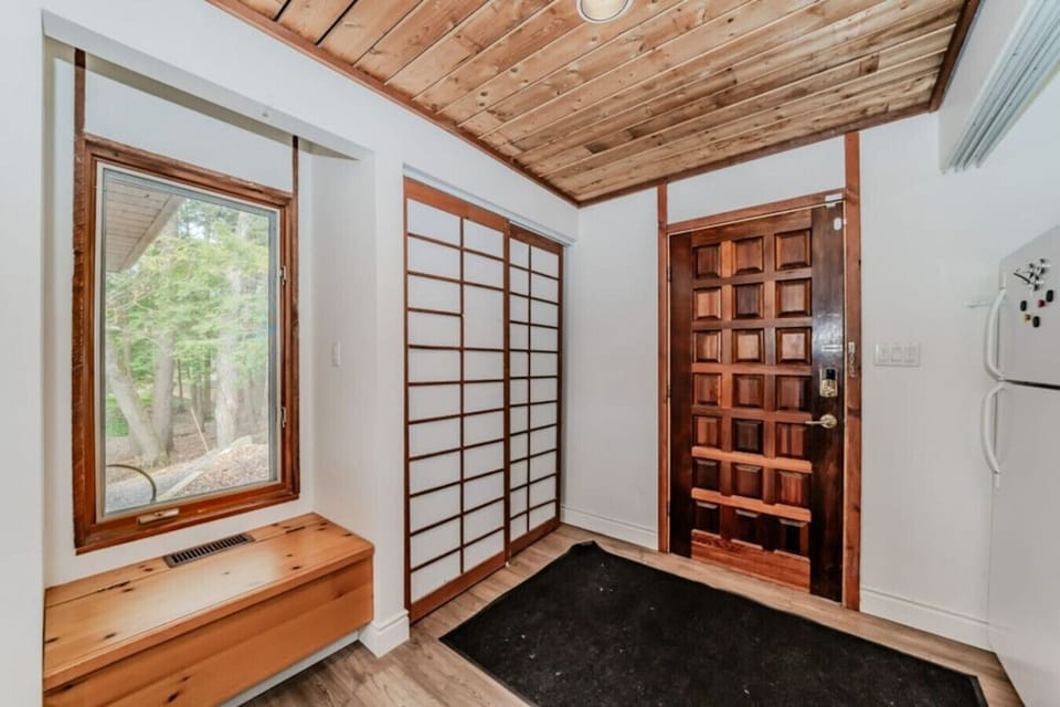 Front Hallway - extra fridge and closet