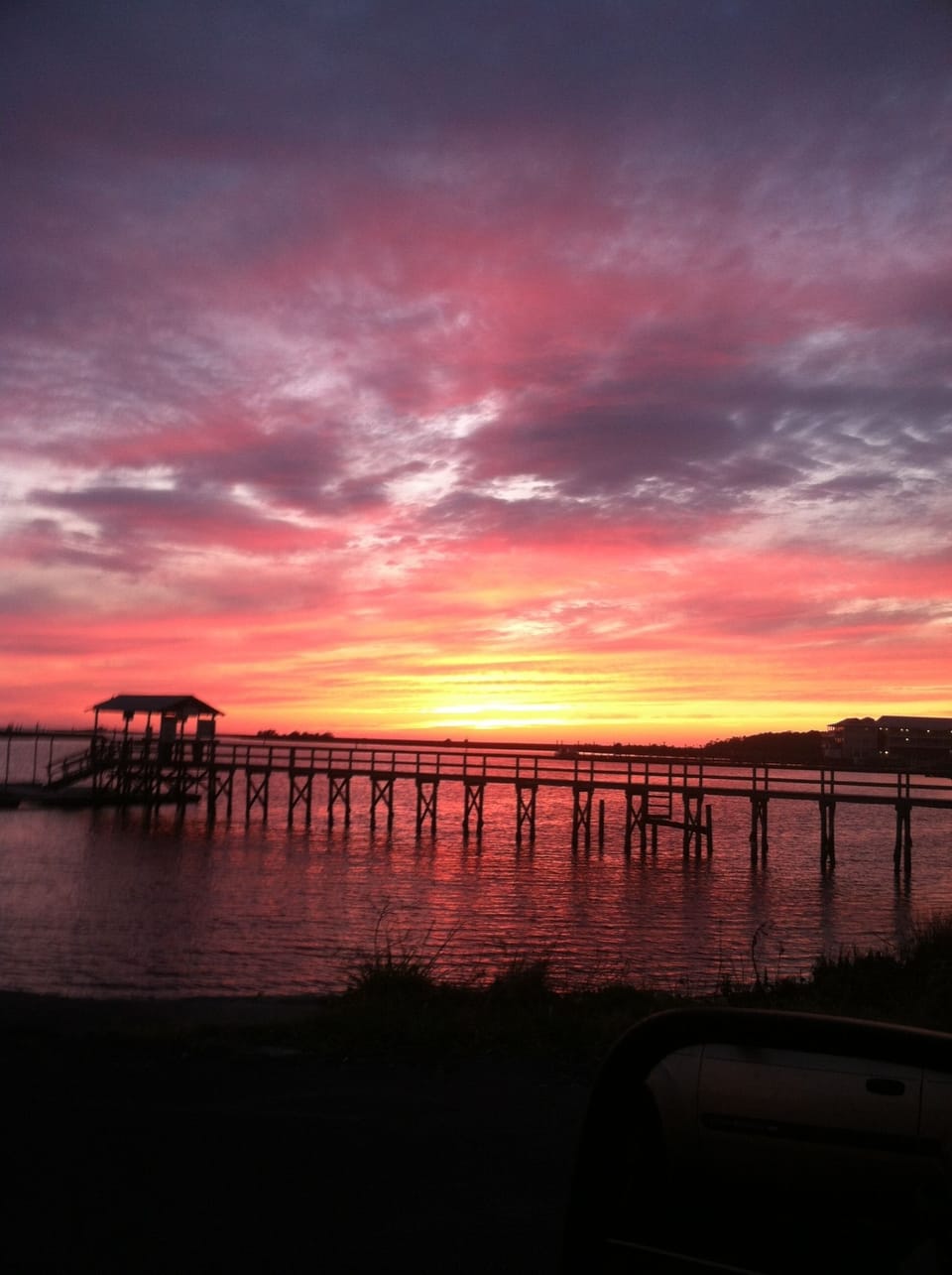 Another sunset picture down on the Waterfront