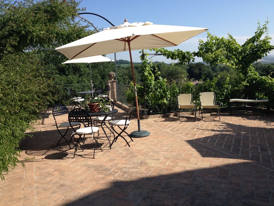 the panoramic terrace