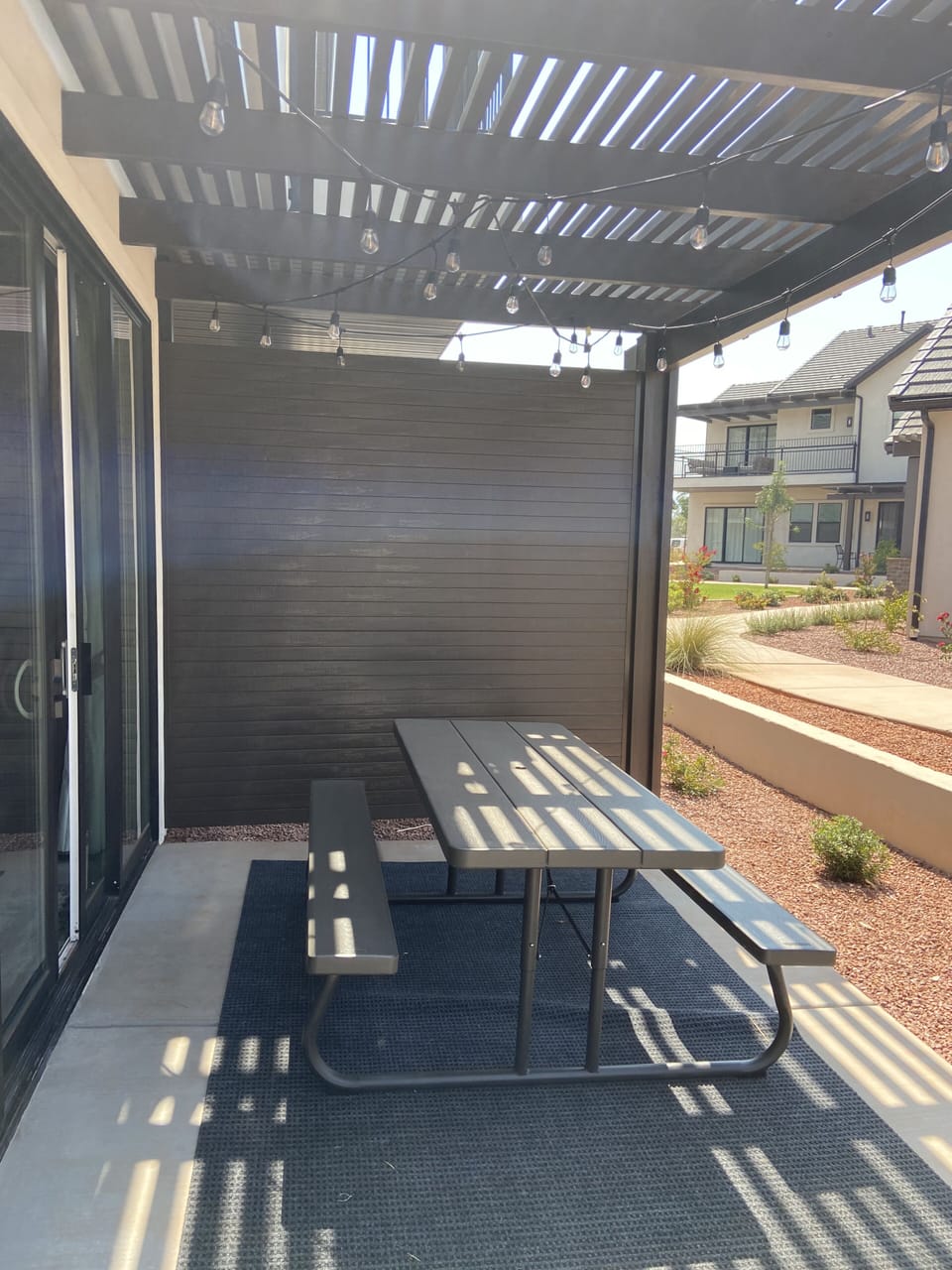 Back patio