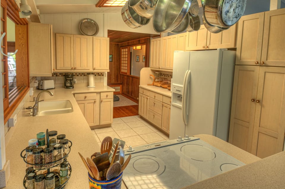 Kitchen.  Very well laid out for cooking and socializing while you cook.