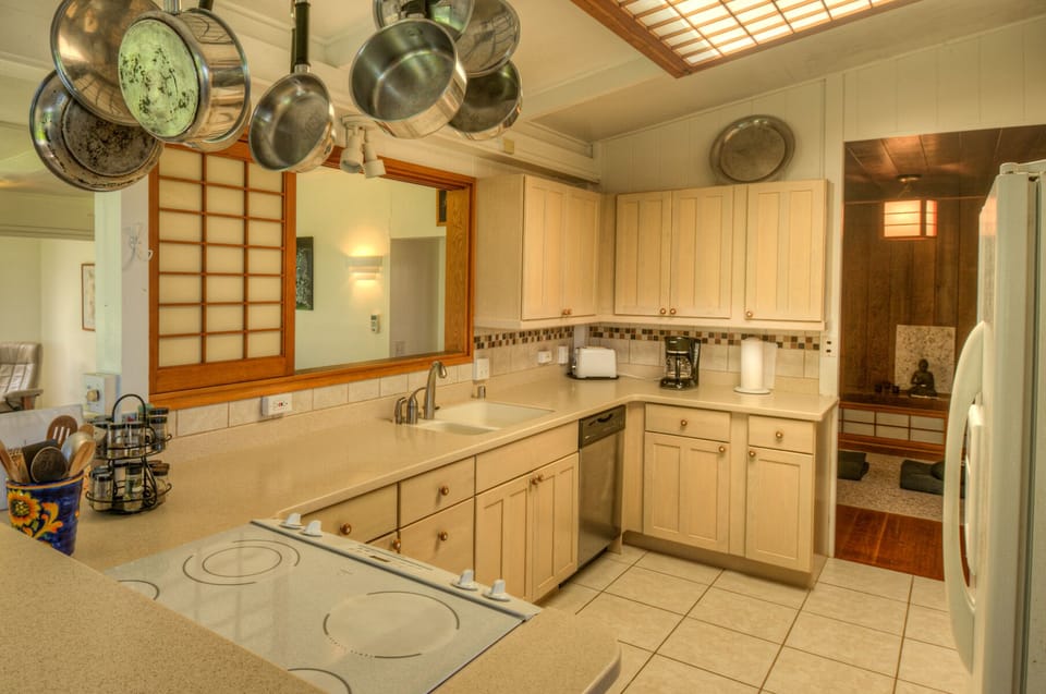 A centally located kitchen fully equipped for cooks!