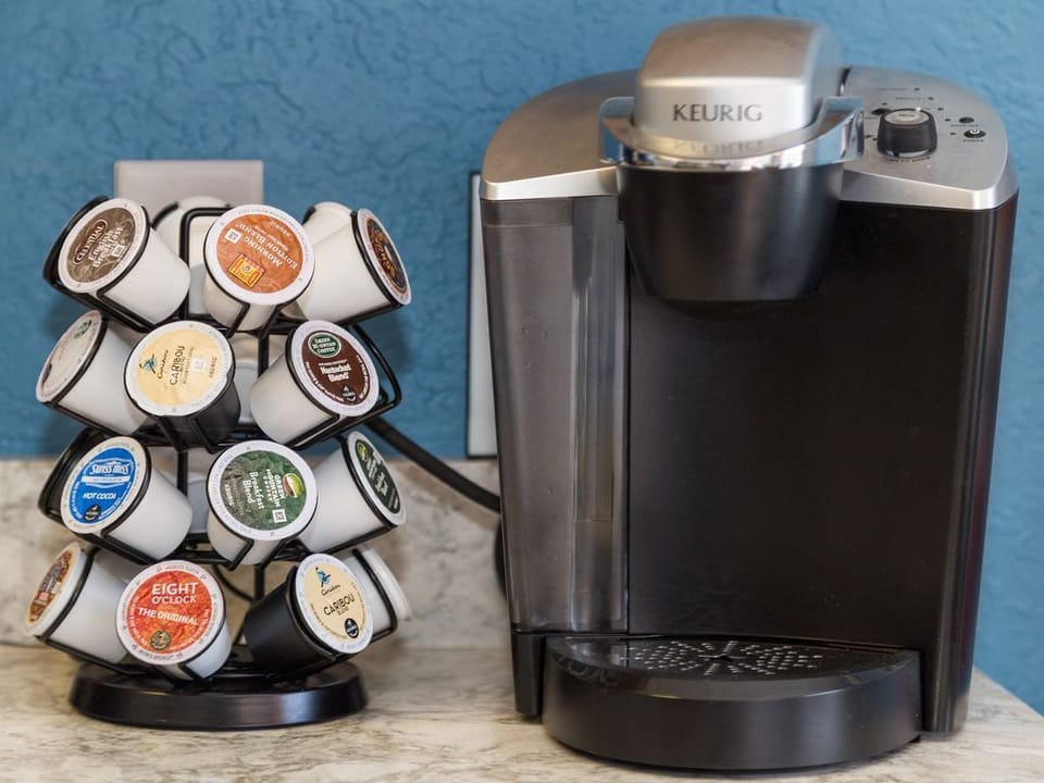 We have both a Keurig machine and a traditional coffee maker.
