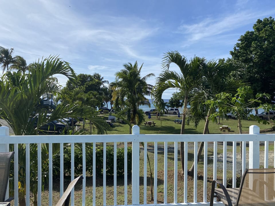 View of the ocean from your front porch.