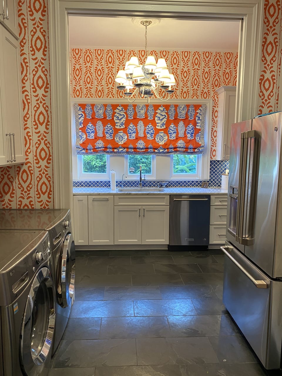 Laundry space and Butler Pantry