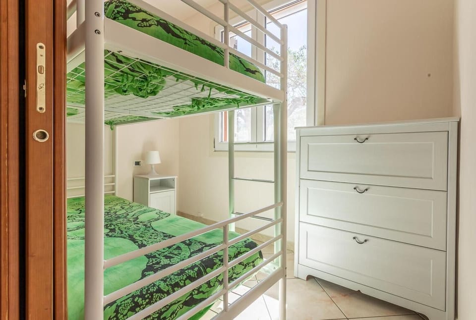 bedroom with bunk bed