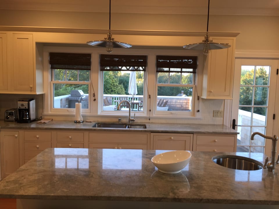 Granite Kitchen with dishwasher, SubZero Fridge and Wolf Stove