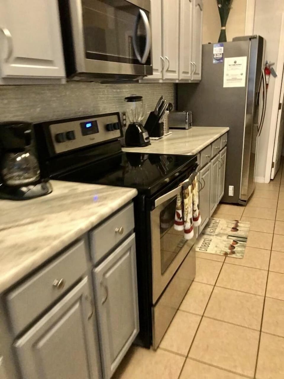 Stainless steel appliances 