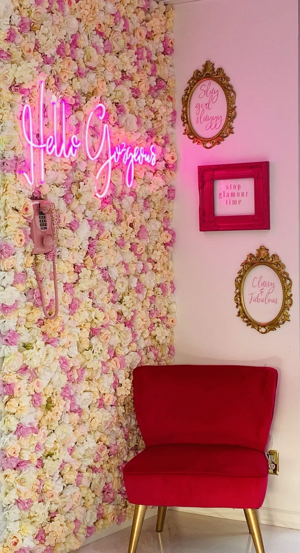 Photo op area