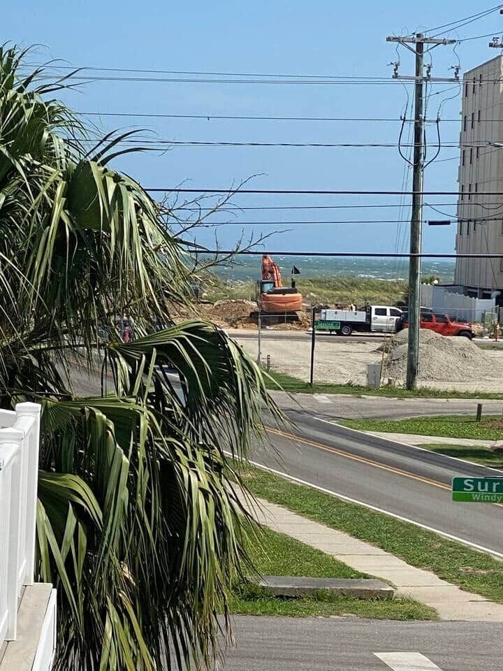 ocean view from private, upper level deck
