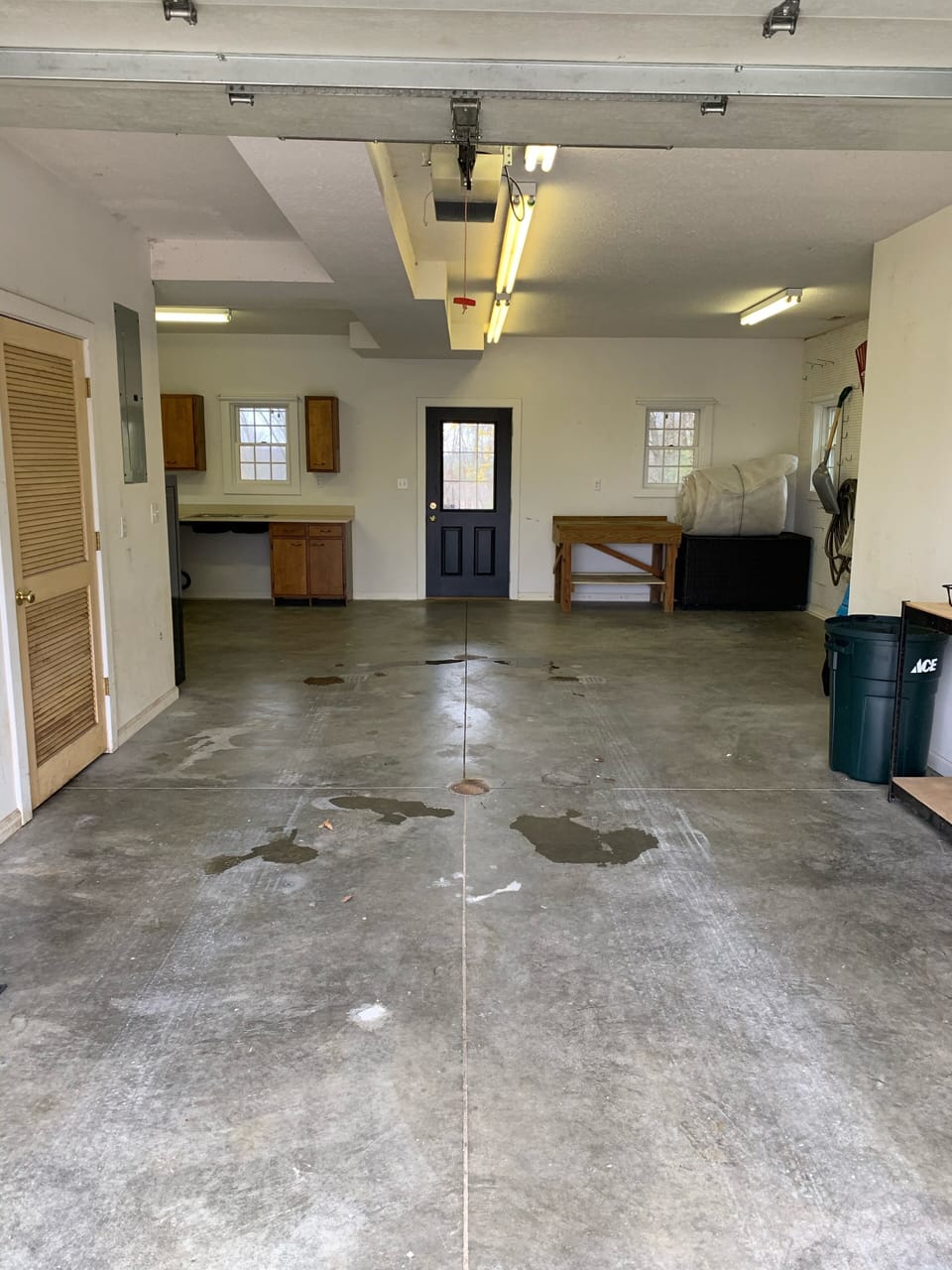 Indoor garage parking 