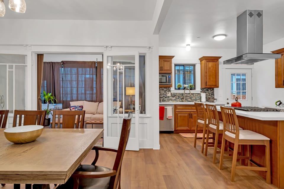 Dining and Kitchen Area