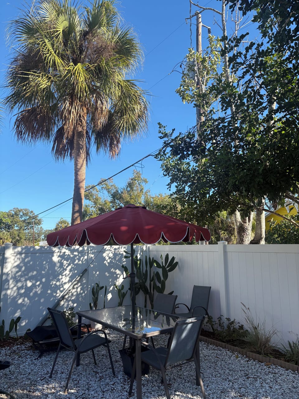 Outdoor dining