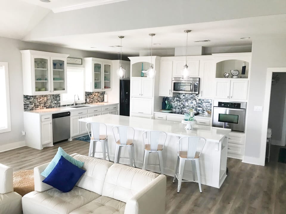 Newly remodeled kitchen