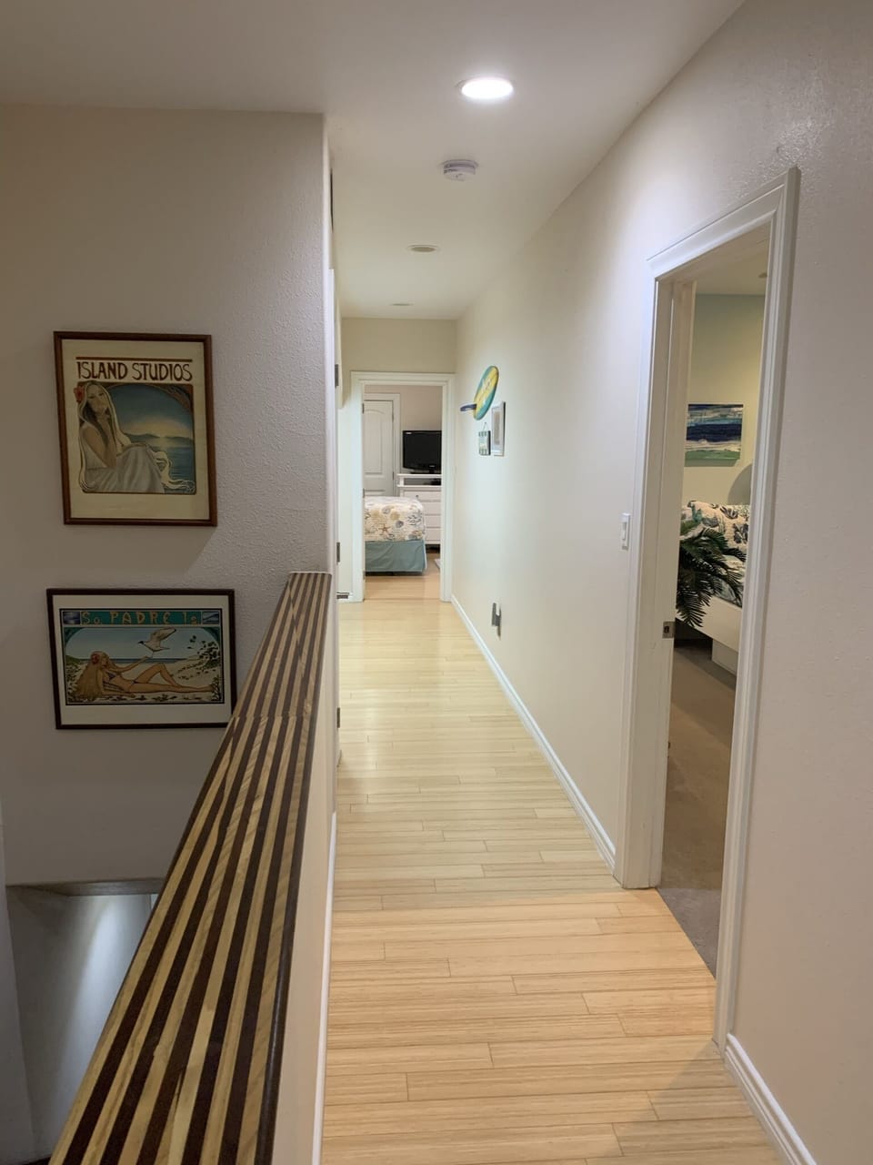 Second floor hallway