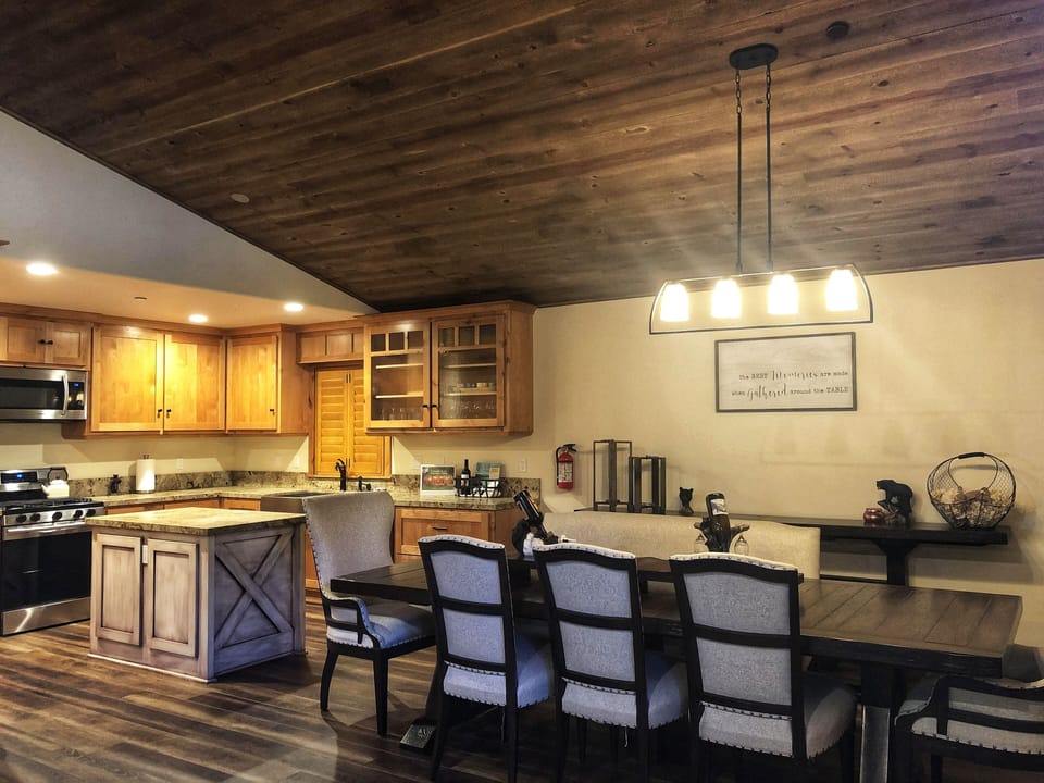 Open Dining Room & Kitchen