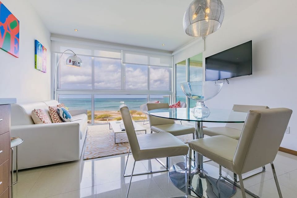 Dining and living room