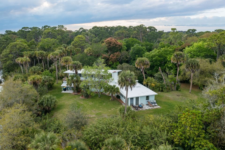 1 acre surrounded by palm trees