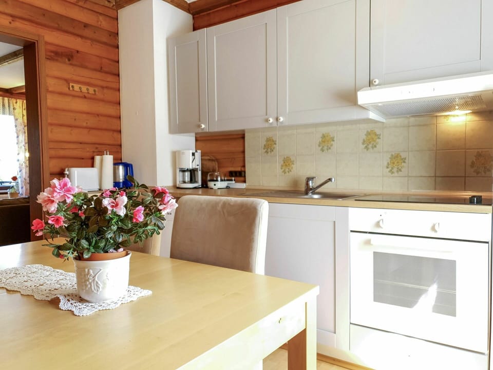 Cabinetry, Flower, Property, Sink, Furniture, Countertop, Kitchen Sink, Plant, Tap, Kitchen Stove