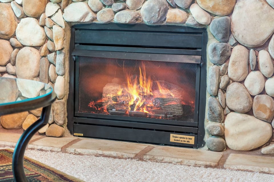 Seasonal  Gas Fireplace
