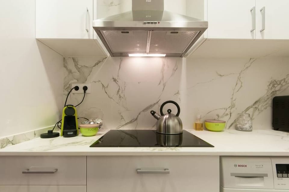 Kitchen with all needed appliances 