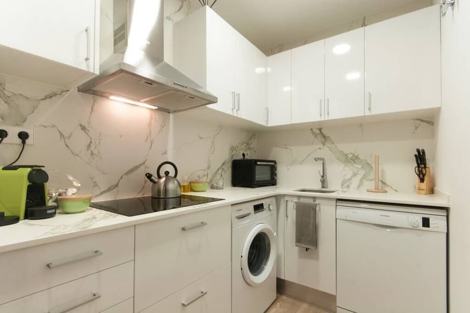 Kitchen with all needed appliances 
