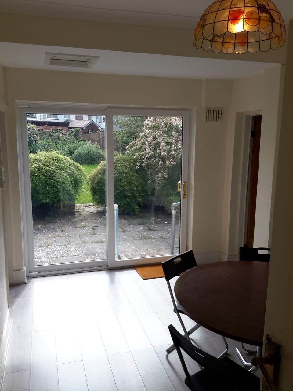 3 reception rooms downstairs with central social area and access to gardens