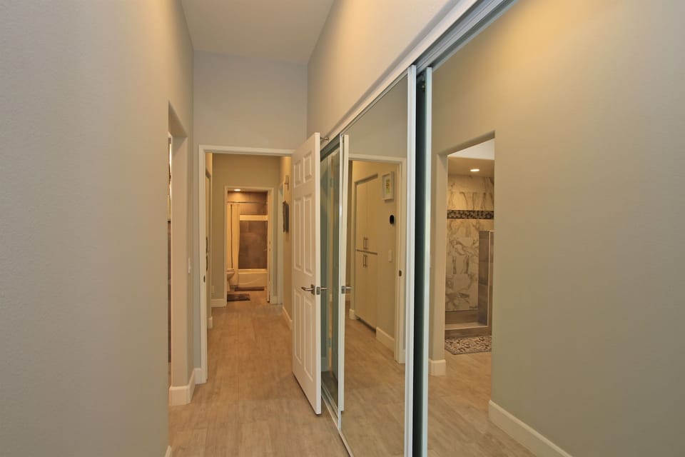 Master has 2 closets