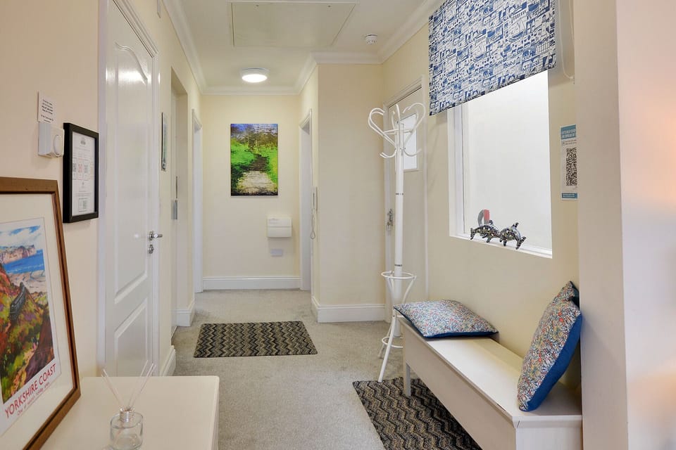Emerge straight from the private lift entrance into the apartment hallway
