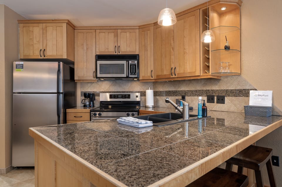 Updated kitchen with all your needs