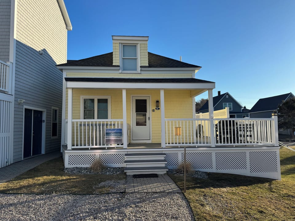 Quaint cottage with ample natural sunlight.
