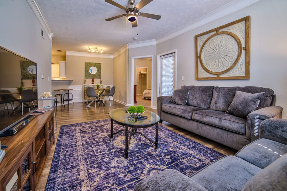 Living Room with sleeper sofa