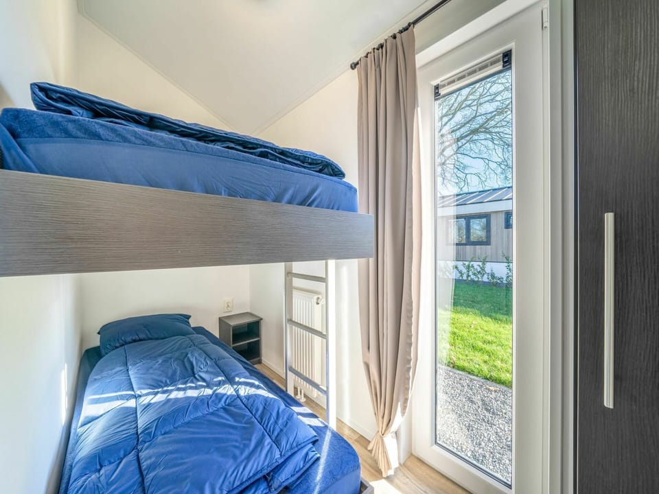 Blue, Room, Property, Bedroom, Furniture, Bed, Yellow, House, Home, Wall