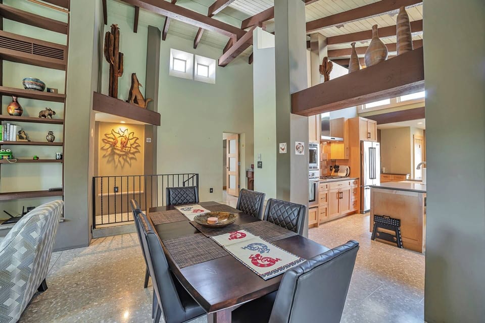 Large dining room table seating for 6
