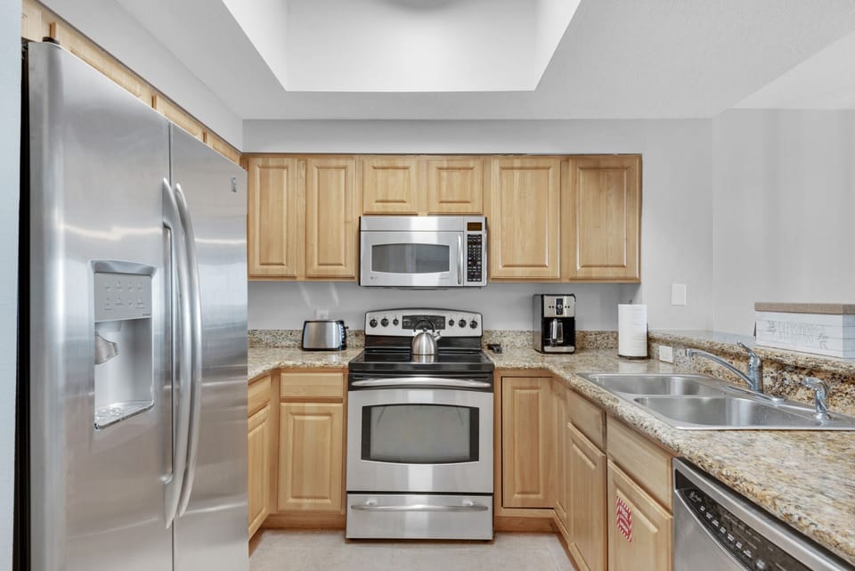 Kitchen has everything your chef will need