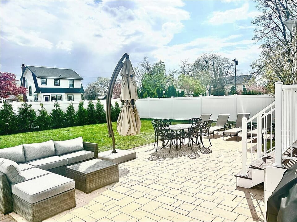 Private outdoor patio ideal for grilling, dining, and making memories with family and friends.