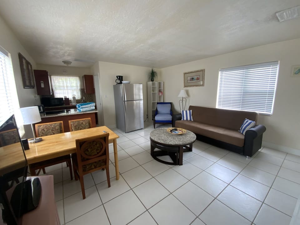 Family Room & Kitchen view