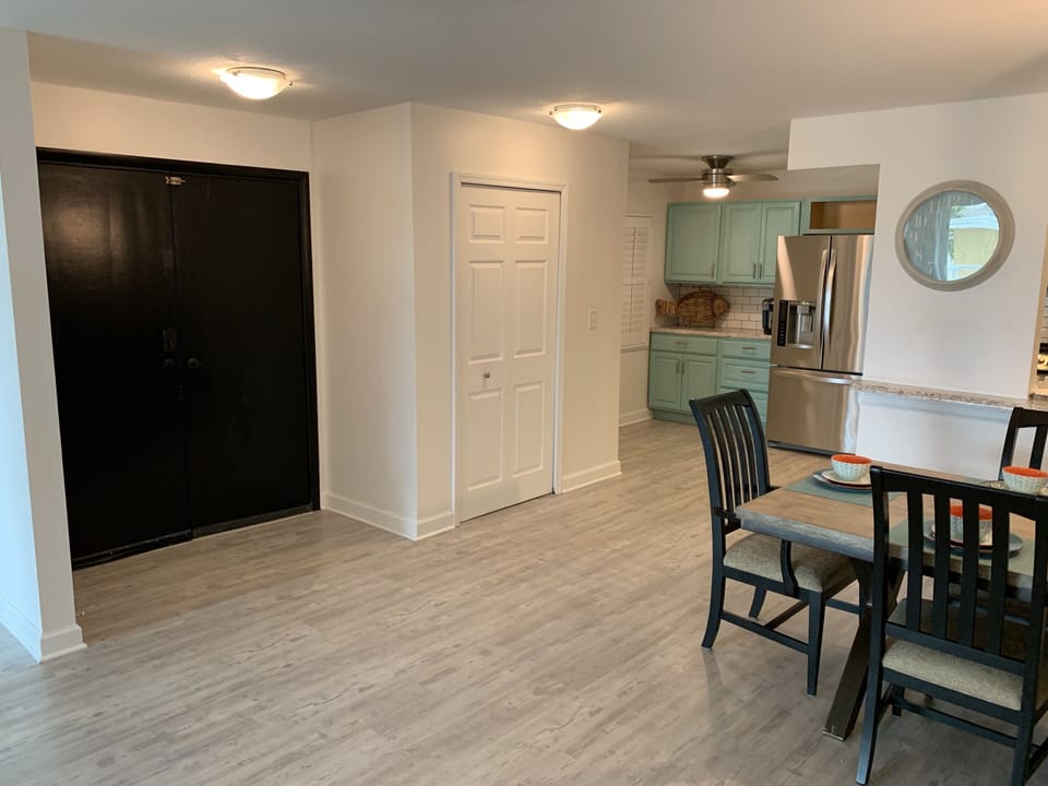 Front door from inside