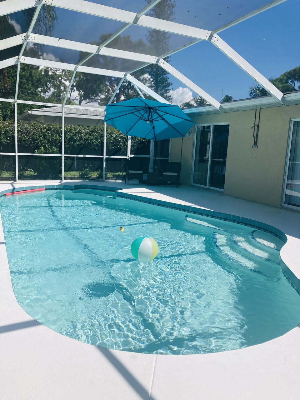 Pool area
