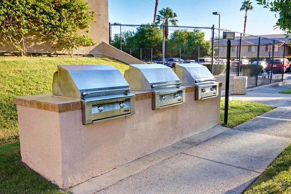 BBQ grills on site, for guest use.