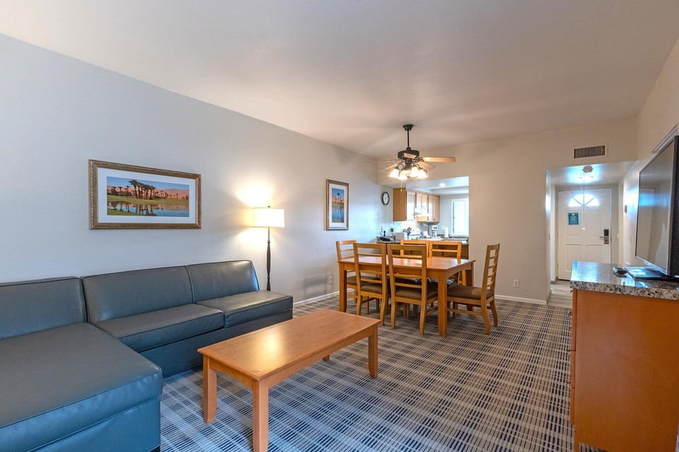 Spacious living area