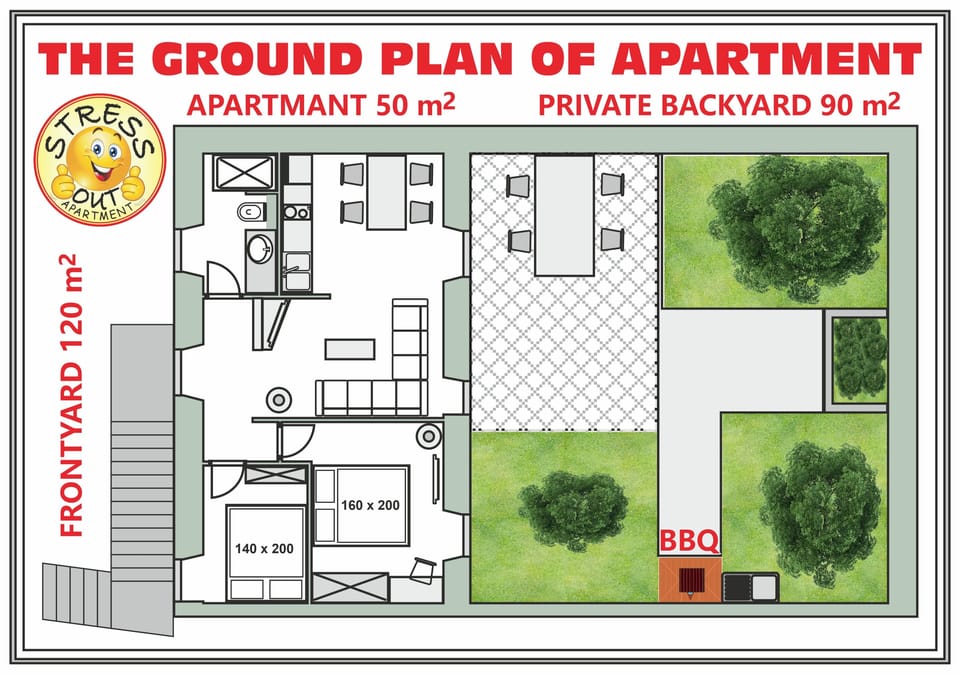 The Ground Plan of Apartment