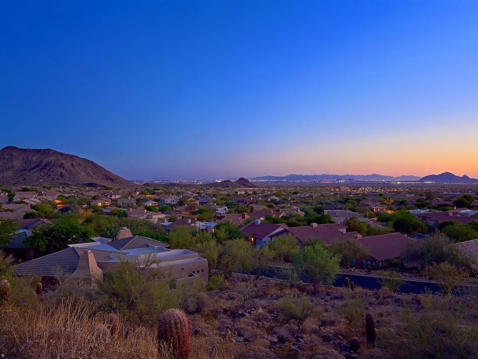 Stunning views from the community.